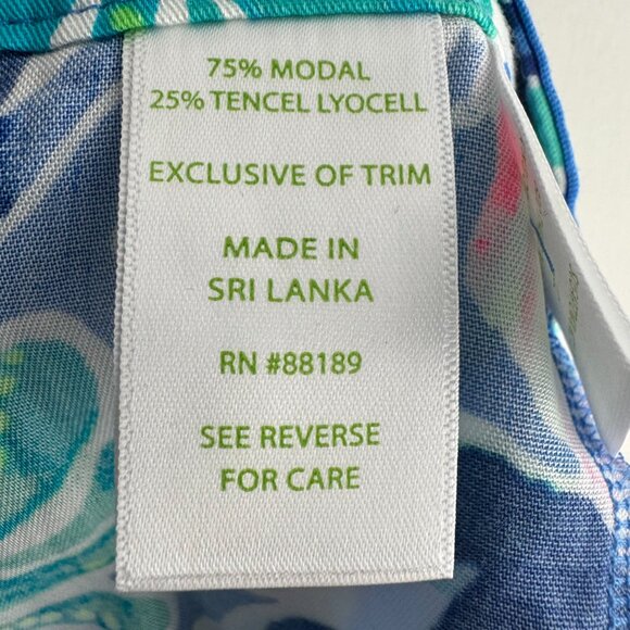 NWT Lilly Pulitzer Dahlia Short in Jet Stream Pattern, Size XS - Picture 5 of 6
